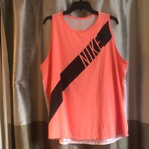 Plus size Nike dri fit tank top